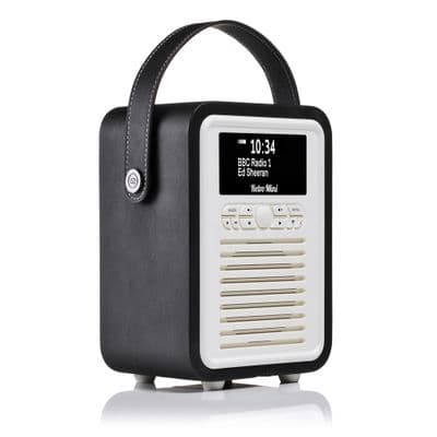 Retro Mini DAB Radio Black