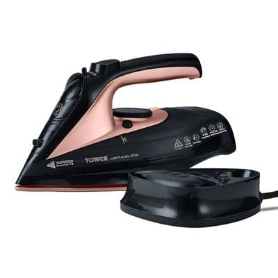 Tower Rose Gold Cord Cordless Iron