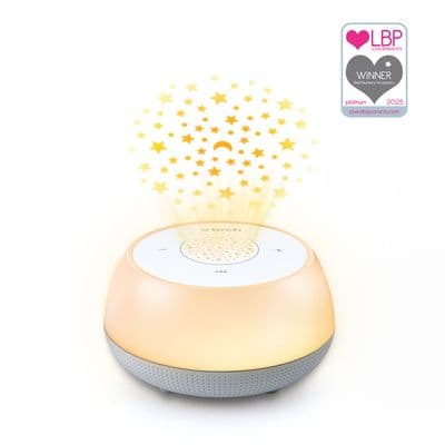 VTech V-Hush BC8213 Mini Portable Baby Sleep Soother  Rechargeable, White Noise & Night Light