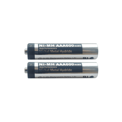 x2 AAA Rechargeable Batteries (600mAh)