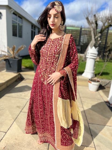 ALK Ateliers Ruby Vintage Embellished Outfit