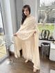 Amelia gold lava silk heavily beaded suit