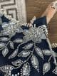 Amelia heavily embellished suit : blue