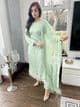 Amelia heavily embellished suit : green