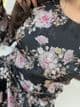 Amelia lava silk black crystal