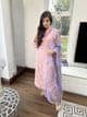 Amelia luxury linen suit : pink