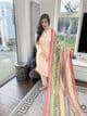 Amelia multi colored dupatta suit