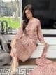 Ava peach viscous suit
