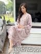 Ava Shamooz silk co ord - blush pink