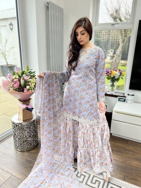 Baroque powder blue