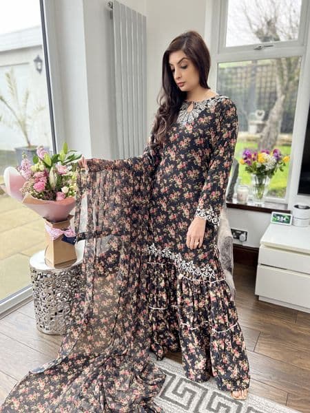 Baroque Sharara outfit