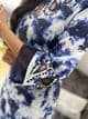 Diva Cut work detail tye dye kurta
