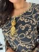Ethnic Chain Inspired with Embellishment Kurta