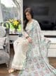 Ethnics mint floral Salwaar suit