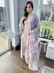 Farwa lawn grey embroidered suit