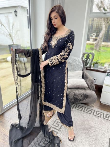 Haseen Black and gold