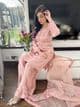 Haseen dusky pink outfit