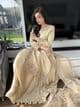 Haseen gold lengha