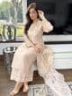 Haseen masoori pink suit