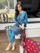 Hena lawn suit blue
