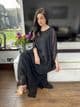 Jeem black kaftan set