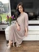 Jeem mauve kaftan set