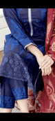 Johra Shades navy and maroon