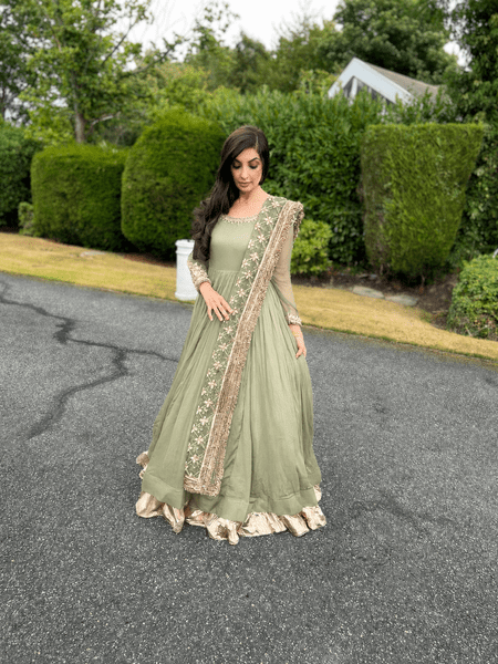Khuda baksh sage green