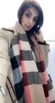 Large Designer Inspired cashmere scarf