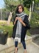 Large Designer Inspired cashmere scarf