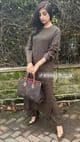 Long length knit co ords set : Dark Chocolate