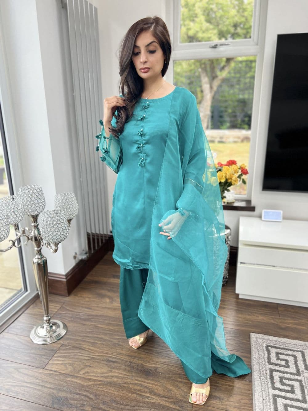 Lulusar satin green