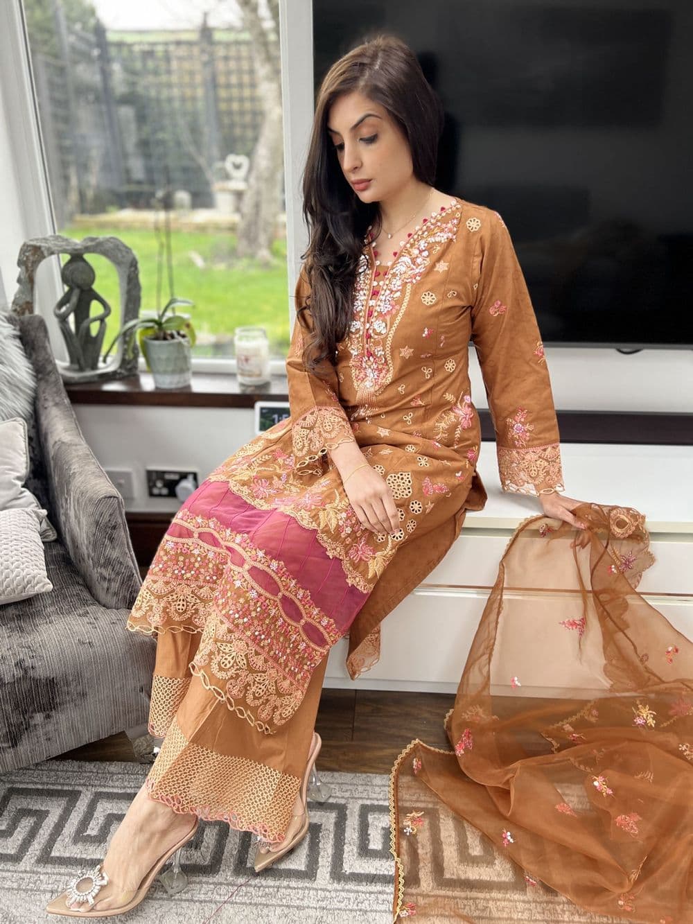 Luxury Ivana chicken Kari lawn