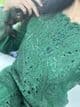 Luxury Ivana chicken Kari lawn green