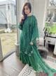 Luxury Ivana chicken Kari lawn green