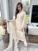 Luxury Ivana lawn ivory