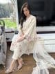 Luxury Ivana lawn ivory