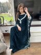 Luxury velvet kaftan
