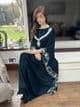 Luxury velvet kaftan