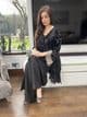 Maria B palazzo suit palachi black