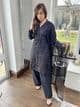 Maria B Paris : FARSHI SALWAAR black