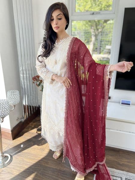 Maria b Paris Farshi salwwar suit