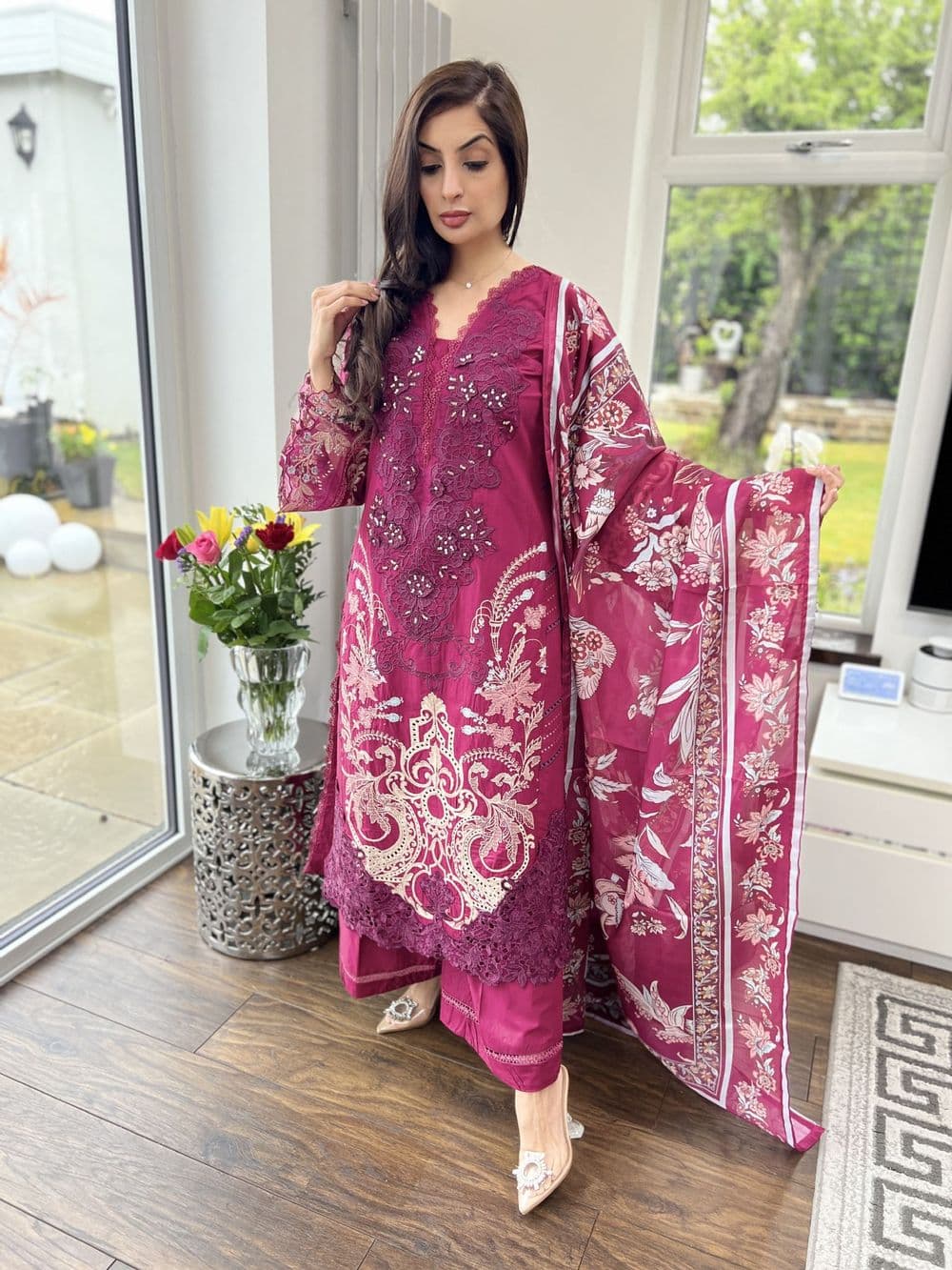 Maria B Paris magenta