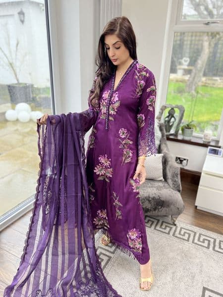 Maria b Paris purple