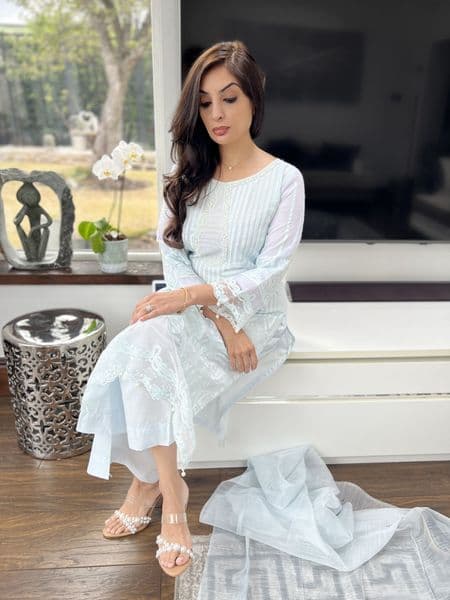 Maria B Paris sky blue