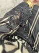 Maria B raw silk suit : black