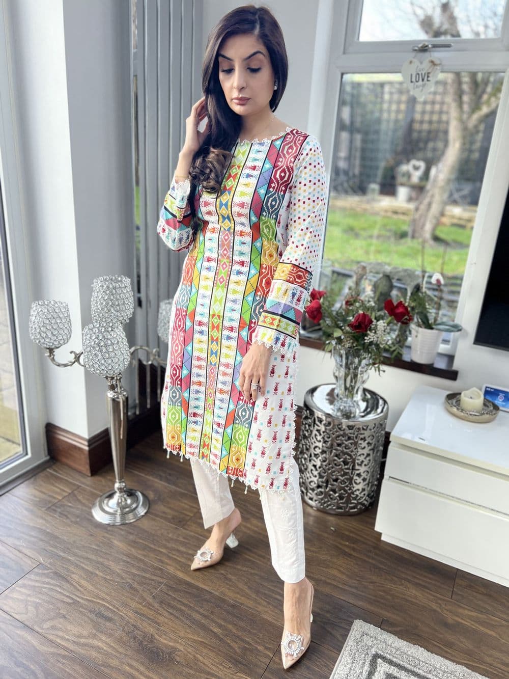 Mia lawn collection co ord : D3