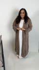 Mocha abaya set