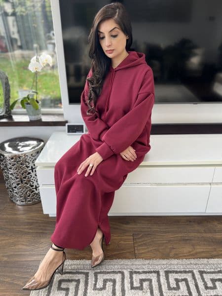 Modest long length hoodie