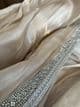 Moroccan style abaya set champagne